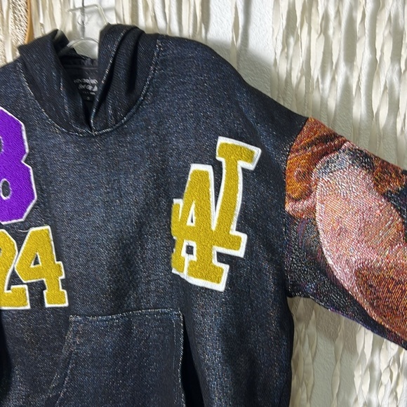 Seven Seven Kobi Bryant Pull Over Hoodie Size Small Unisex - Picture 2 of 10